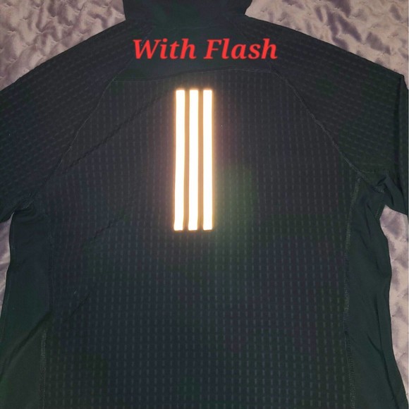 NWT Adidas Sm X-City Soft Shell Hooded Running Jacket Shadow Green - Picture 10 of 11